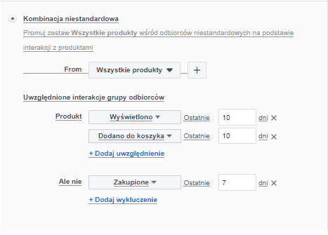 Osoby ktore wyswietlily badz dodaly do koszyka 2