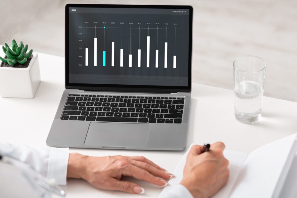 female entrepreneur working with business chart on 2021 08 29 17 47 20 utc scaled